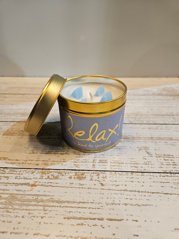Relax Scented Candle Tin