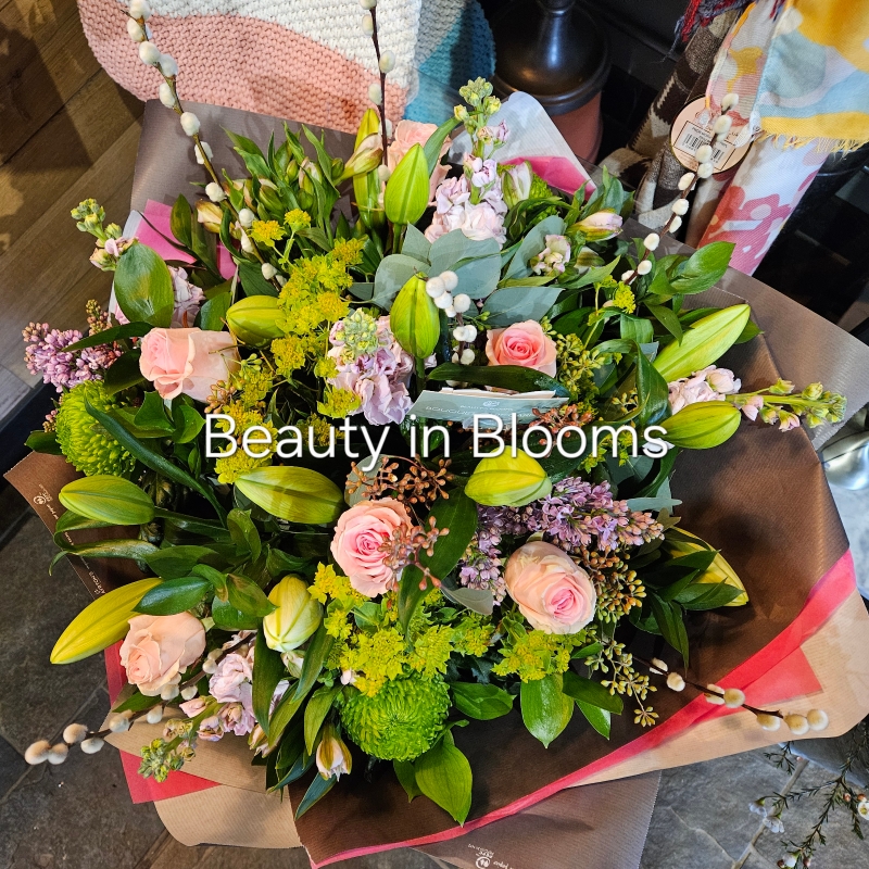 Beauty in Blooms Signature Hand Tied Bouquet