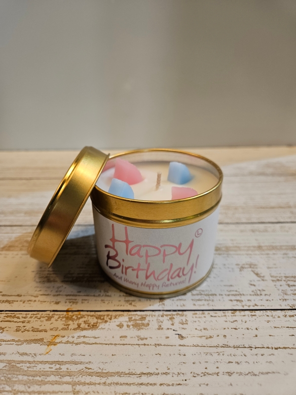 Happy Birthday! Scented Candle Tin