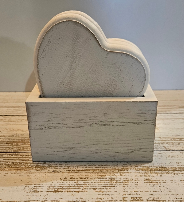 Heart Coasters   Set of 4