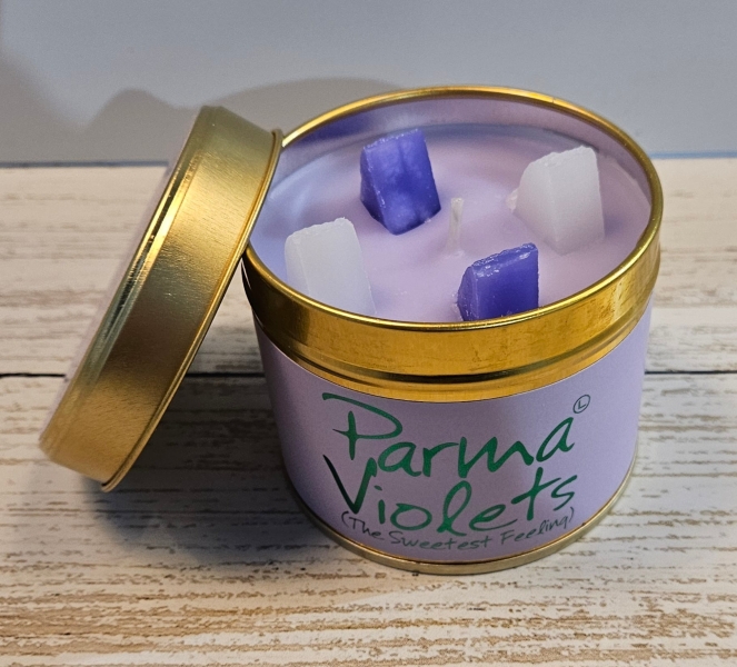 Parma Violets Scented Candle Tin