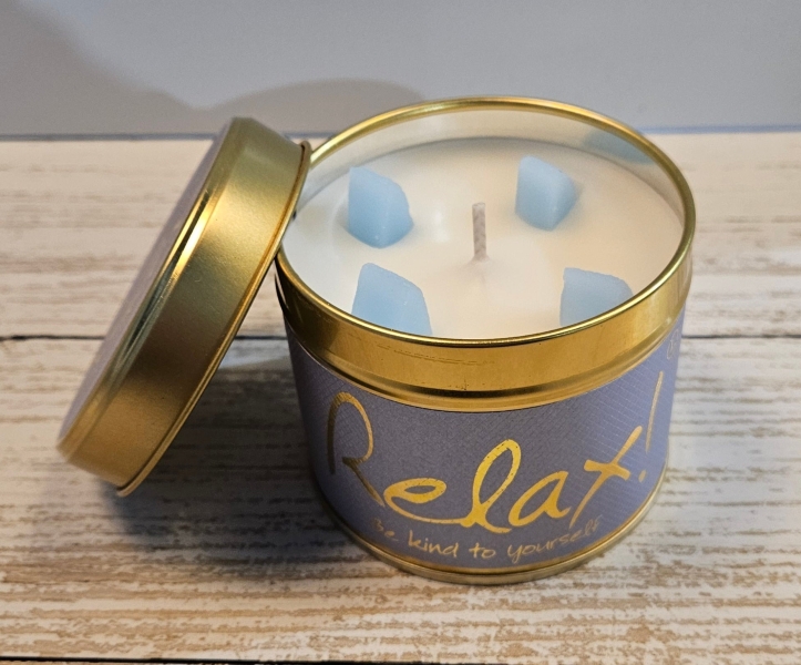 Relax Scented Candle Tin