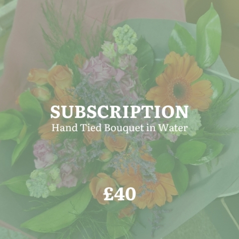 Standard Hand Tied Bouquet Subscription