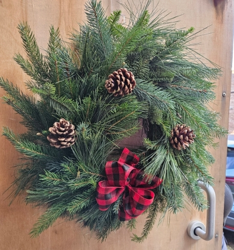 10 inch Grave Wreath