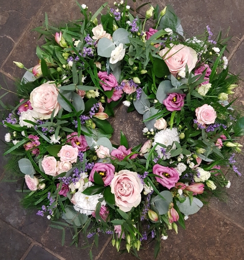 Mixed Flower Wreath