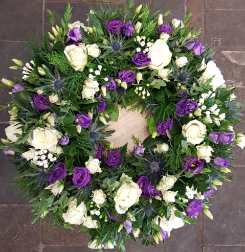 Mixed Flower Wreath