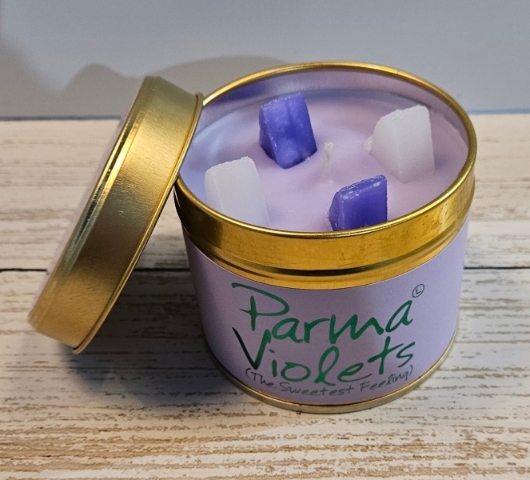 Parma Violets Scented Candle Tin