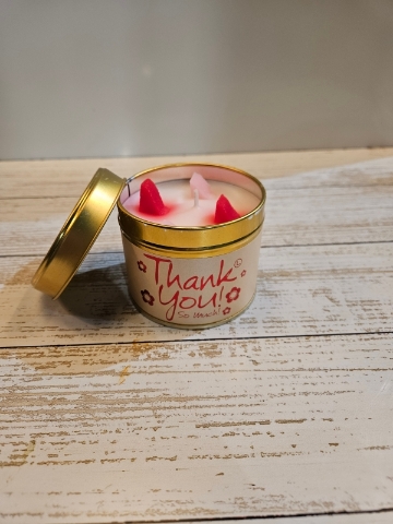 Thank You! Scented Candle Tin